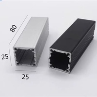 Boîtier de commande électronique en aluminium sur mesure, boîtier de projet anodisé à corps divisé, logement pour montage de PCB, boîtier pour amplificateur de driver LED