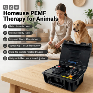 Machine de thérapie PEMF vétérinaire pratique au prix d'usine, favorise la cicatrisation des plaies, machine de massage PEMF pour animaux pour clinique vétérinaire - Product Image 1