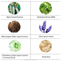 Complément de soutien à la ménopause pour femmes avec DIM, cohosh noir et chasteberry – Formule pour l'équilibre hormonal et le confort quotidien