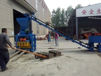 Machine de fabrication de blocs manuels à faible investissement et à profit élevé Machines à blocs de briques 4-30A pour les petites entreprises