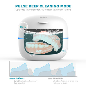 Limpiador Ultrasónico 210ML 45kHz UV Dental para Dentaduras Postizas, Retenedores, Uso Doméstico y Comercial - Product Image 3