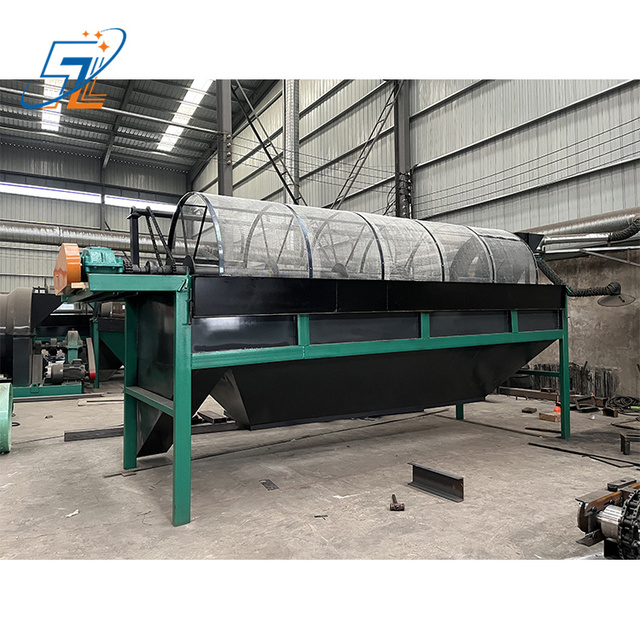 Bentonite Machine Rotary Drum Filter Screen Coating Machine Trommel Screen Classifier China Manufacturing Plant,farms Circular