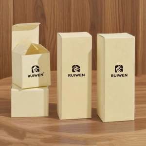 Customized Size Color Folding Double Insert High-End <b>Recycled</b> Materials Embossing Environmentally Friendly Packaging <b>Box</b> - Product Image 2