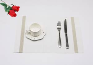 Eco-friendly Woven PU Tablemat Wholesale 3D Logo Wedding Decoration Kid-Friendly PVC <b>Coffee</b> Mat for Kitchen Dining Table <b>Pad</b> - Product Image 4