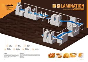 Opération facile Ligne de production de pâte feuilletée à faible coût Machine de fabrication de pâtisserie entièrement automatique Ligne de fabrication de pâtisserie pour une utilisation en usine - Product Image 5