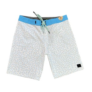 Pantalones cortos deportivos para hombre con 4 direcciones de elasticidad, bolsillo con cremallera, secado rápido, para entrenamiento físico, resistentes al agua. - Product Image 2