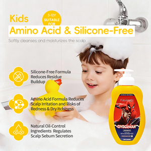 Shampoo sans silicone FANANDI AMINO ACID pour ENFANTS GARÇONS Nourrit les cheveux et la peau Nettoyage doux - Product Image 2