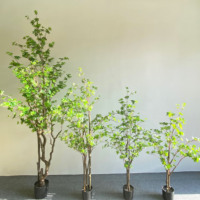 Enkianthus Quinqueflorus Bonsaï, plantes artificielles de haute qualité au toucher réel, arbre à cloche pour la décoration intérieure et extérieure