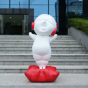Escultura Infantil Decorativa de Resina de Alta Calidad para Exteriores, 1.5M, Estatua de Fibra de Vidrio Resistente a la Corrosión, Figura Artística de Resina - Product Image 1
