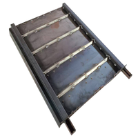 Panneau de porte sablée, ensemble de plaques en acier soudées de haute qualité pour panneaux de porte de conteneur
