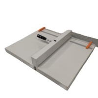 Machine d'indentation et de gaufrage de bureau ZEQUAN 460MM-Presse à papier manuelle-Convient aux équipements de bureau