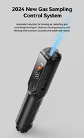 Analyseur d'alcool portable de haute qualité, capteur électrochimique, testeur d'alcool, souffle-alcoolmètre