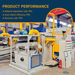 Hot Sale Large-scale Waste Wire Copper-Plastic Separator Gravity Separation <b>Cable</b> Crushing Recycling All-in-one Machine One-year - Product Image 5