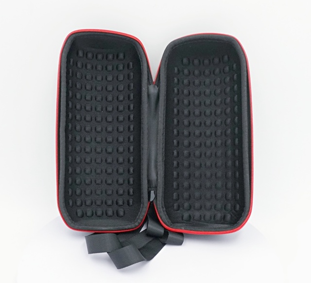 ZC Speaker Case for J BL Charge 5 Case EVA Protector Case With Shoulder Strap and Carabiner