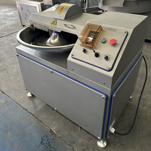Coupe-viande industriel automatique Aimeida à lame incurvée en acier inoxydable, capacité 50-300 kg, triphasé 380V - Product Image 4