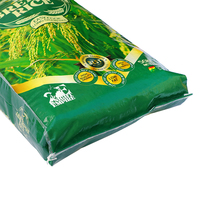 Sacs tissés en PP laminés, résistants à l'humidité, imprimés en héliogravure, pour riz, aliments pour animaux et farine