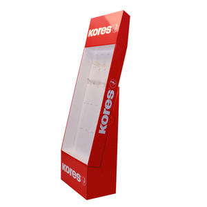 Custom DIY Free Standing Cardboard <strong>Display</strong> <strong>Stand</strong> Square Flat Pack with Hanging <strong>Pegs</strong> <strong>Rotating</strong> Feature for Jewelry <strong>Display</strong> - Product Image 4