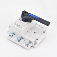 Interruptor de Transferencia Manual Trifásico HGL-250-3 para Aislamiento de Carga, 1000V CA, Aplicación Industrial, Color Blanco, IP20, Asia-Pacífico