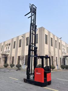 รถยกไฟฟ้าแบบ Reach Truck สำหรับคลังสินค้า ประสิทธิภาพสูง ใช้ไฟฟ้ากระแสสลับ พร้อมเบาะนั่งปรับได้ - Product Image 3