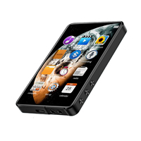 Lecteur MP3 portable original X20 avec écran tactile de 4,0 pouces, lecteur de musique multifonctionnel avec radio FM, haut-parleur, enregistreur, livre électronique