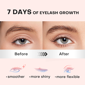 Suero orgánico natural para realzar el crecimiento de pestañas y potenciador de cejas con logotipo personalizado - Product Image 3