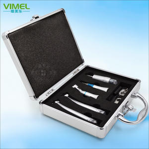 Nuevo Kit de Piezas de Mano Dentales con Dos Piezas de Mano de Alta Velocidad y Una de Baja Velocidad, Tipo Presión, con Pulverización Única, Opciones de 2 y 4 Puertos - Product Image 5