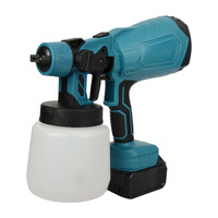 Pistola de Pulverización Eléctrica Recargable de Litio, Flujo Ajustable, Alta Atomización, Gran Capacidad, Modelo FK-PQ para Pintura en Aerosol y Agua