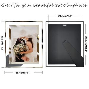 Cadres photo en verre pour certificats en gros, 4x6, 5x7, 6x8, 8x10 et A4 - Product Image 4