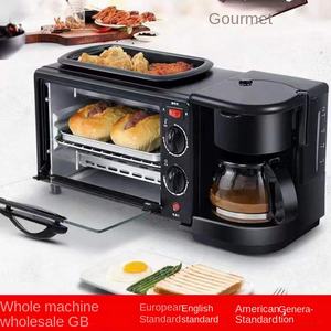 Üçü bir arada paslanmaz çelik ev tost makinesi fırın 110V-220V Mini kahvaltı makinesi çok fonksiyonlu <span class=keywords><strong>3</strong></span> in 1 ürün kategorisi - Product Image 2