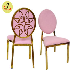 Vente en gros de chaise de mariage en acier inoxydable d'excellente qualité bon marché JC-J05 - Product Image 3