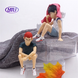 Hanamichi <span class=keywords><strong>Rukawa</strong></span> ฟิกเกอร์สีแดงยอดนิยมเค้กท็อปเปอร์สแลมของตกแต่งรถของเล่นพีวีซีของขวัญสำหรับแฟนอนิเมะและคอลเลกชันกีฬา - Product Image 2