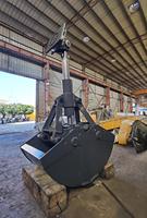 Bucket Clamshell untuk Excavator 6-10 Ton 0.6-0.7m³ Bucket Clam Hidrolik Bucket Clamshell Mini Excavator Penjualan Langsung Pabrik