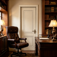 Portes intérieures modernes en MDF imperméable avec isolation acoustique et garantie de 2 ans pour les applications hôtelières, les chambres et les cuisines