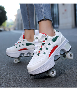 Chaussures de sport pour enfants SeeMore avec roues amovibles, chaussures de marche pour enfants, baskets <span class=keywords><strong>à</strong></span> roues rétractables - Product Image 5