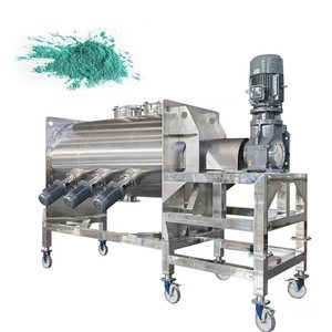 Mezcladora Industrial de Granos de Ácido Cítrico, Mezcladora de Cinta de Acero Inoxidable, Mezcladora Horizontal <span class=keywords><strong>para</strong></span> Polvo - Product Image 3