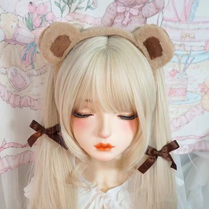 Lindo oso de peluche oreja Aro para el cabello Adorable dibujos animados lavado de cara pinza para el cabello diadema divertida para niñas accesorio de Cosplay - Product Image 4