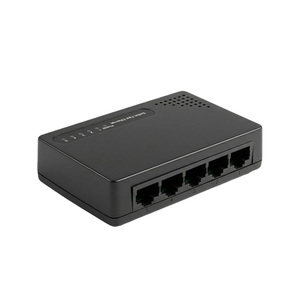 Conmutador Ethernet de Alta Velocidad para Oficina en Casa, Compacto, de 5 Puertos, 100 Mbps, Concentrador de Red con Negociación RJ45 para una Conectividad LAN Estable - Product Image 1