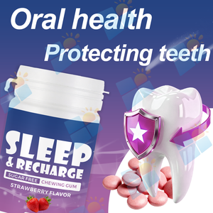 Gommes à mâcher OEM/ODM à marque privée (<span class=keywords><strong>60</strong></span> pièces) pour le sommeil et la relaxation, pour hommes et femmes, favorisant la relaxation profonde et le soutien nocturne - Product Image 4