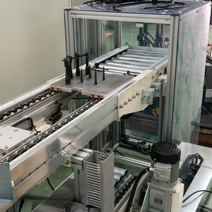 Integrated Blocking and Positioning Units for Double Speed Chain Conveyor for Efficient Buffer Management in Production Lines - Product Image 1