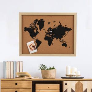 Sofine tableau mural en liège de carte du monde, de haute qualité, prix de gros et bon marché - Product Image 6