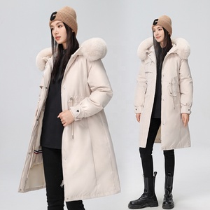 Chaqueta Larga de Algodón para Mujer para Invierno, Nuevo Estilo con Forro Interior Holgado, Chaqueta de Algodón con Capucha para Mujer - Product Image 6