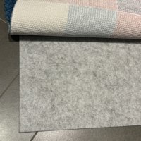 Rutschfeste Gepolsterte Teppichunterlage 8x10 Fuß 1/4 Zoll Dick - Selbstklebende Teppichauflage für Hartholzböden