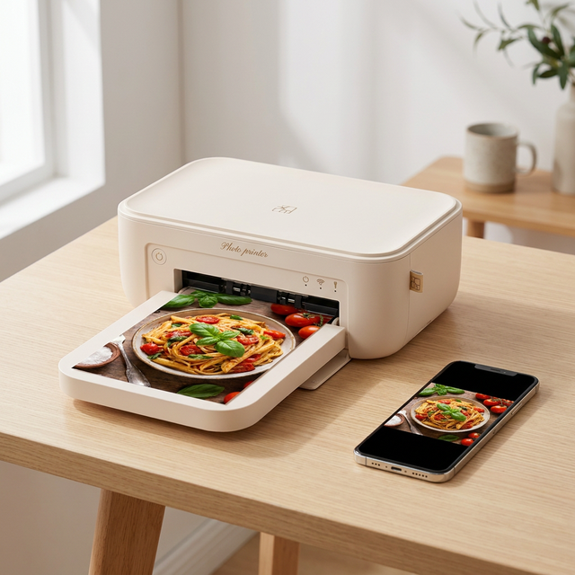 HPRT New CP4100 WiFi Mini Home Thermal Sublimation Printer 4x6 Inch 300dpi AR Printing Portable Full Color Photo Printer