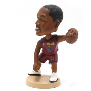 Colección de fanáticos deportivos bobblehead de la NBA, recuerdo de hombre, jugador de baloncesto, salpicadero de coche, figuritas personalizadas con cabeza de burbuja - Product Image 4