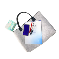 Nouvelle pochette élégante pour ordinateur portable en feutre de 14 pouces, étui pour ordinateur portable, pochette pour documents, avec feutre
