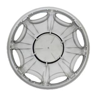 Enjoliveurs de roue de voiture de <span class=keywords><strong>15</strong></span> <span class=keywords><strong>pouces</strong></span>, matériau PP de haute qualité, argent, pour BENZ, vente en gros - Product Image 2