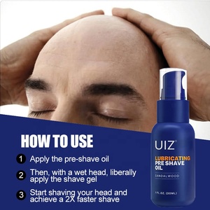 सैंडलवुड प्री-शेव तेल को कम करते हैं और नरम नरम त्वचा बालों को मॉइस्चराइजिंग दाढ़ी की देखभाल करने वाले पुरुषों को तेल पिलाना - Product Image 6