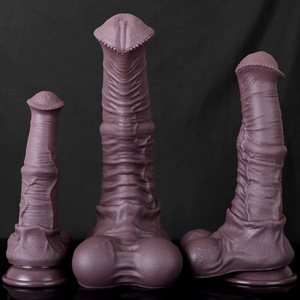 M.Liquid Silicone Realistic Animal <strong>Dildo</strong> Extra-Large Horse <strong>Dildo</strong> Suitable for <strong>Gay</strong> Lesbian Man Women Anal <strong>Dildo</strong> Sex for Anal Use - Product Image 2