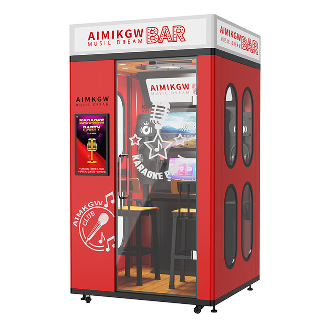 Coin-operated KTV Multi-functional Singing Room Electronic Jukebox Karaoke Room