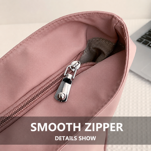 Ladies Soft PU Leather Shoulder Tote Bag Pink Large Capacity Casual Handbag Daily Shopping Work Bag OEM ODM Custom - Product Image 5